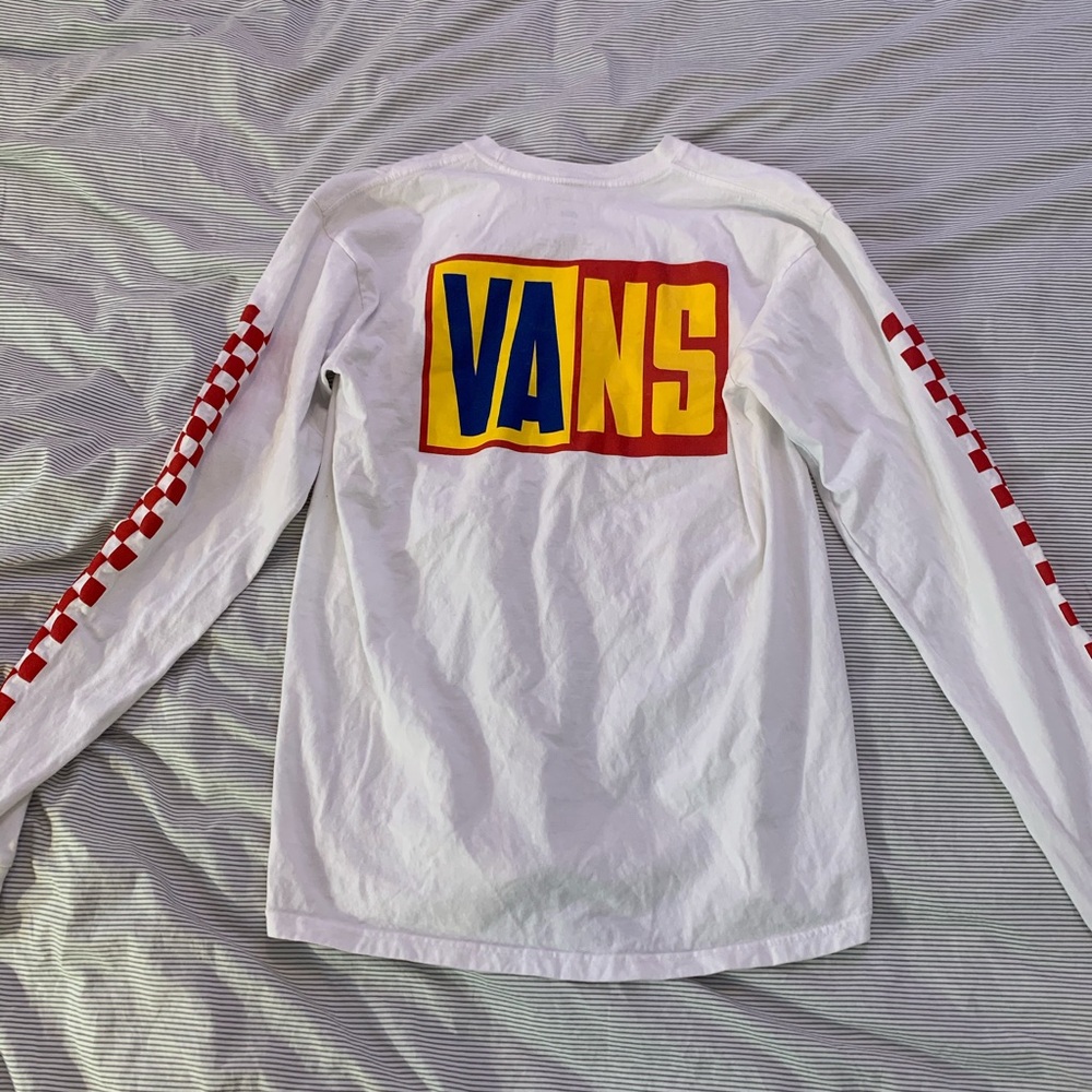 vans long sleeve shirt
